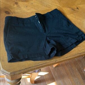 New York & Company Black Bermuda Shorts Stretchy Fit